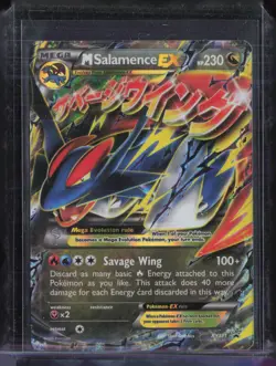 2016 Pokemon Black Star Promo #XY171 M Salamence EX - Image 1