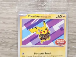 NEW! - Pokemon Pikachu Berkemeja Batik 154/SV-P Indonesia Journey Sealed Promo - Image 4