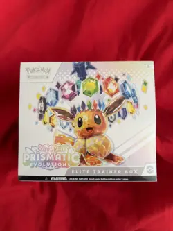 Pokemon Prismatic Evolutions ETB Elite Trainer Box - Brand New - Factory Sealed - Image 1