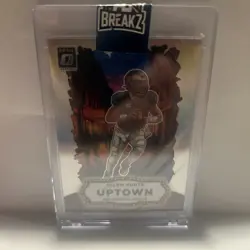 2025 Panini Donruss Optic Jalen Hurts Uptown! #9 Philadelphia Eagles - Image 1