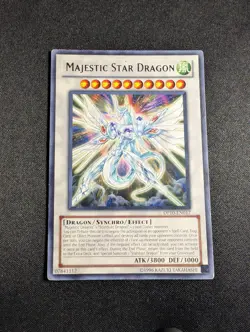 Yugioh - Majestic Star Dragon DP10-EN017 Unlimited Rare MP - Image 1
