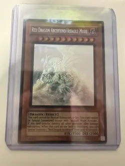 Yu-Gi-Oh Crimson Crisis Red Dragon Archfiend/Assault Mode Ghost Rare #CRMS-EN004 - Image 1