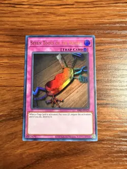 Yugioh Seven Tools of the Bandit MRD-EN129 25th Anniversary Ultra Rare NM - Image 1