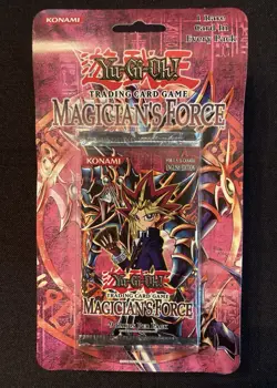 Yu-Gi-Oh! MAGICIAN’S FORCE English Edition RARE Rack Blister Pack Konami 1996 🔥 - Image 1