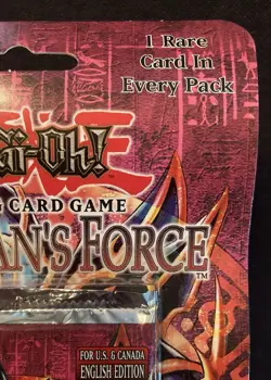 Yu-Gi-Oh! MAGICIAN’S FORCE English Edition RARE Rack Blister Pack Konami 1996 🔥 - Image 2