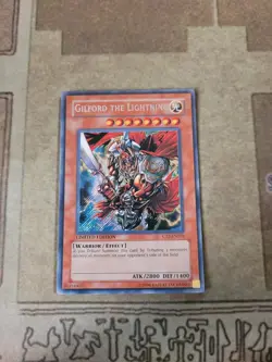 YUGIOH GILFORD THE LIGHTNING CT2-EN001 SECRET LIMITED ED NM - Image 2