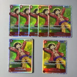 One Piece Monkey.D.Luffy ST21-014 - Starter Deck EX: Gear 5 SR Foil NM (1 Card) - Image 1