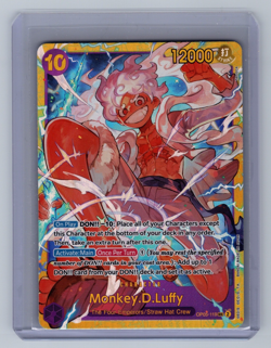 Monkey.D.Luffy OP05-119 SEC - One Piece TCG - English Card - Image 1