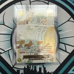 Gum-Gum Golden Rifle (Alternate Art) OP15-116 One Piece TCG Card / Pack Fresh - Image 1