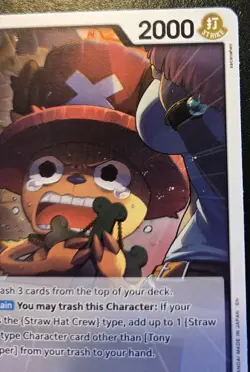 Tony Tony.Chopper OP15-085 Foil Rare Adventure On Kami's Island One Piece CCG - Image 3