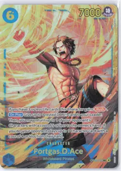 Portgas D Ace (119) - Carrying on His Will - OP13-119- SEC (English) - NM/Mint - Image 1