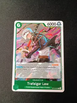 Trafalgar Law OP13-031 Rare (Foil) - Carrying On His Will - Image 1
