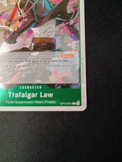 Trafalgar Law OP13-031 Rare (Foil) - Carrying On His Will - Image 3