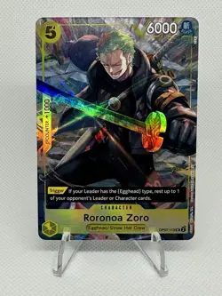 One Piece Roronoa Zoro Foil Holo Uncommon OP07-113 Namco English - Image 1