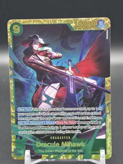 One Piece Dracule Mihawk Azure Sea's Seven OP14-119 SEC - Image 1