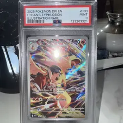 2025 Pokemon Japanese Sv9a-Heat Wave Arena #070 Ethan'S Typhlosion PSA 10 - Image 1