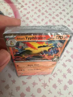 Pokemon TCG Destined Rivals Ethan's Typlosion Build and Battle Deck Sealed - Image 4