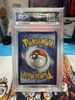 2019 Pokemon Black Star Promo Team Up Mimikyu SM163 Holo PSA 8 NM - MINT - Image 2