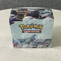 Pokemon Chilling Reign Booster Box Factory Sealed Sword & Shield 36 Packs New - Image 3