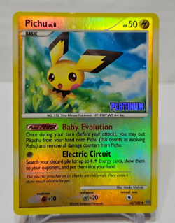 Pichu 45/100 Reverse Holo BK Burger King Promo Pokemon 7504 - Image 1