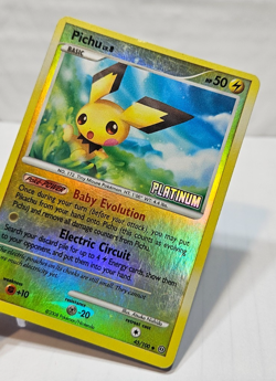Pichu 45/100 Reverse Holo BK Burger King Promo Pokemon 7504 - Image 4