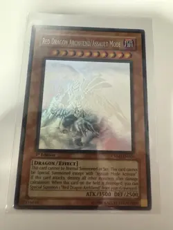 Yu-Gi-Oh! Red Dragon Archfiend/Assault Mode 1st Edition Ghost Rare #CRMS-EN004 - Image 1