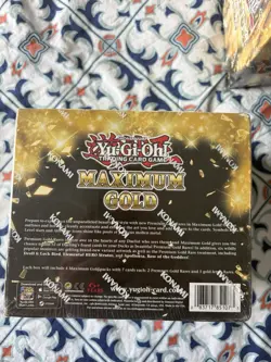 YuGiOh Maximum Gold Sealed Display Box (5 mini Boxes) 4 Packs Per Mini Box - Image 2