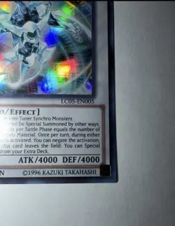 Yu-Gi-Oh Shooting Quasar Dragon Ultra Rare Limited Edition LC05-EN005 - Image 3