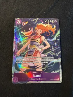 One Piece TCG Nami (Best Selection Vol. 4) Gengar Nami Foil Promo #OP09-070 NM - Image 1