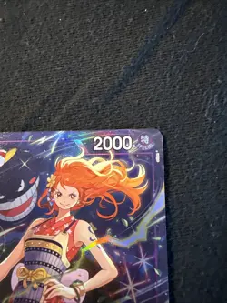 One Piece TCG Nami (Best Selection Vol. 4) Gengar Nami Foil Promo #OP09-070 NM - Image 2