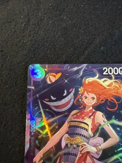 One Piece TCG Nami (Best Selection Vol. 4) Gengar Nami Foil Promo #OP09-070 NM - Image 3