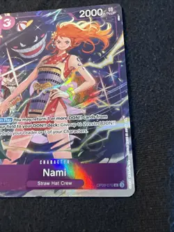 One Piece TCG Nami (Best Selection Vol. 4) Gengar Nami Foil Promo #OP09-070 NM - Image 5
