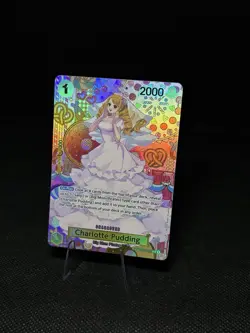 One Piece Charlotte Pudding Special Rare Alt Art Two Legends OP03-112 - Image 1