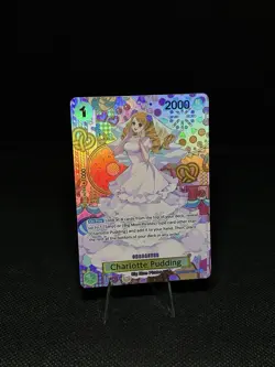 One Piece Charlotte Pudding Special Rare Alt Art Two Legends OP03-112 - Image 2