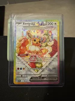 Eevee ex SVP 174 Prismatic Evolutions Black Star Promo Pokemon Card M/NM - Image 1