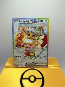 Pokemon Eevee EX SVP 174 Black Star Promo Prismatic Evolutions SPC - Image 1