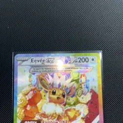 Pokemon TCG Eevee EX Black Star Promo #174 Prismatic Evolutions Card - Image 2