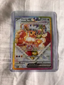 Pokemon TCG Eevee EX SVP 174 Prismatic Evolutions Super Premium Collection Promo - Image 1