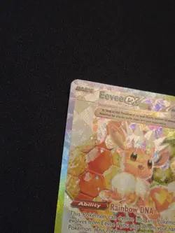 Eevee EX SVP 174 Prismatic Evolutions Black Star Promo Pokemon Card NM - Image 5