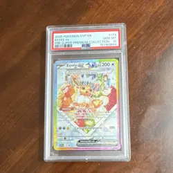 Pokemon Eevee ex #174 Scarlet & Violet Promo Holo EX PSA 10 GEM MT 2025 - Image 1