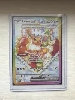 Pokemon TCG Eevee EX Black Star Promo #174 Prismatic Evolutions NM - Image 1