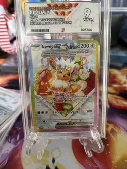 Pokemon TCG Prismatic Evolutions Eevee EX Black Star Promo SVP 174 ACE 9 - Image 1