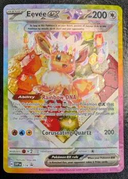 Pokemon Eevee ex 174 SVP Scarlet & Violet Promo Holo - Image 1