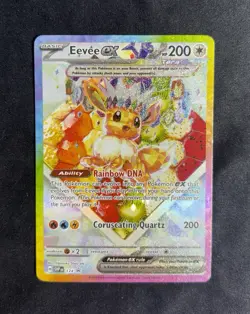 Pokemon TCG Eevee EX Black Star Promo #174 Prismatic Evolutions Card - Image 1