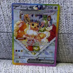 Pokemon TCG Eevee EX Black Star Promo #174 Prismatic Evolutions NM - Image 1