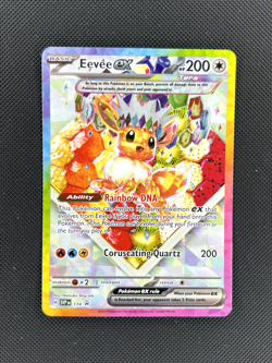 Eevee EX SVP 174 Prismatic Evolutions Black Star Promo Pokemon Card NM - Image 1