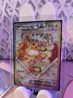 Pokemon TCG Eevee EX Black Star Promo #174 Prismatic Evolutions Card NM/M - Image 1
