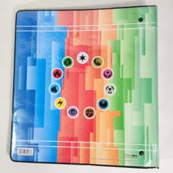 Pokemon Trading Card 3-Ring Binder Chespin Fennekin Froakie Cover Art 108 Cards - Image 3