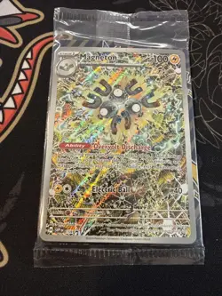 SEALED Magneton SVP 159 Promo Pokemon Card w/Dividers - Image 1
