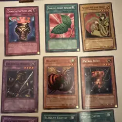 1996 Yu-Gi-Oh 12 Cards Lot Vintage - Image 2